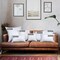 Bedding Throw Pillows (Set of 4, White), 18 x 18 Inches Pillows for Sofa, Bed and Couch Decorative Stuffer Pillow